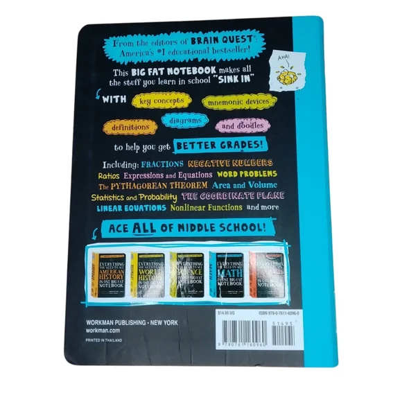 Everything You Need To Ace Math In One Big Fat Notebook - Picture 3 of 4